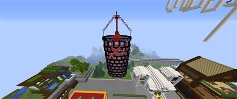 Almost Done Building Val S Studios In Minecraft R Hazbinhotel