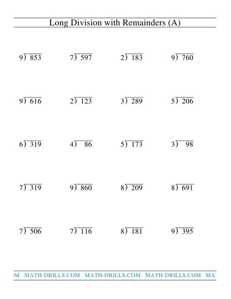 / more information if you enter 100 divided by 7 into a calculator, you will get note that the numerator in the fraction above is the remainder and the denominator is the divisor. Division practice