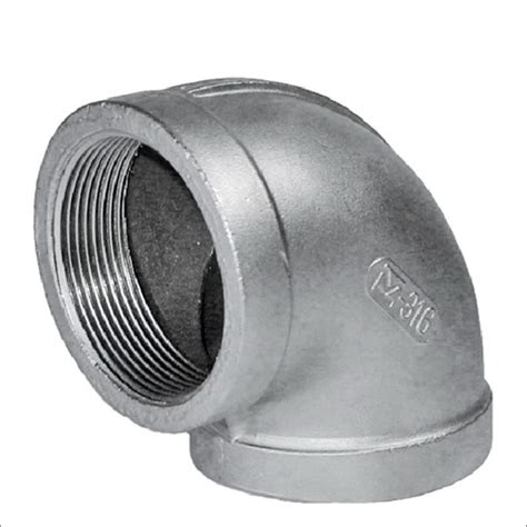 12 304 Stainless Steel Elbow 90 Degree Angled Female Threaded Pipe
