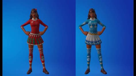 Epic Games Fortnite Winterfest 2021 Krisabelle And Blizzabelle Visual
