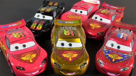 Cars 2 Gold Metallic Finish Lightning Mcqueen Exclusive Chase Disney