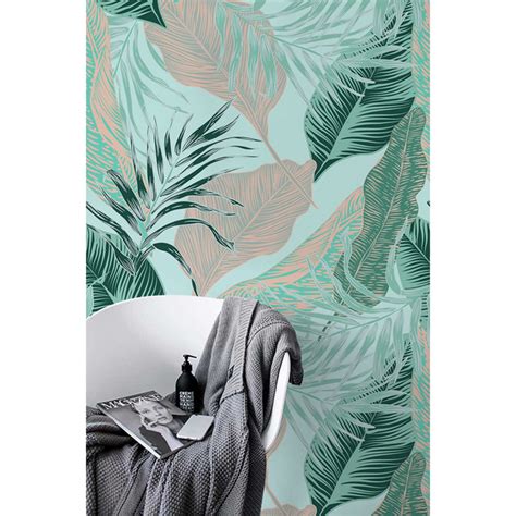 Exotic Wild Palms Wallpaper Wall Mural