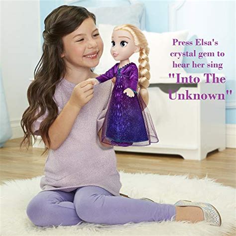 Disney Frozen 2 Elsa Musical Doll Sings Into The Unknown Features 14 Film Phrases Dress