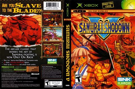 Samurai Shodown V Xbox Original Videogamex