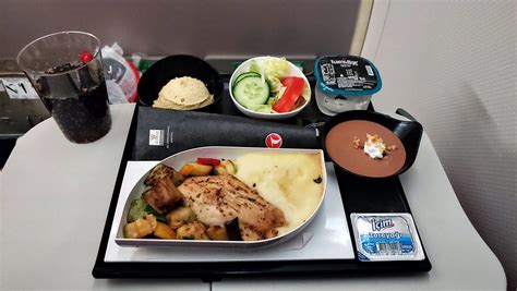 Turkish Airlines Economy Class Food
