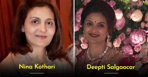 Deepti Salgaocar Nina Kothari Meet Mukesh Ambani Sisters