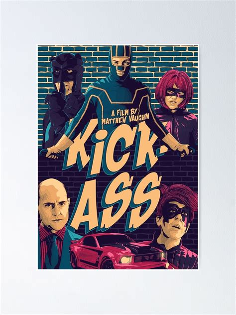Vintage Kick Ass Poster For Sale By Jaidenfoster Redbubble