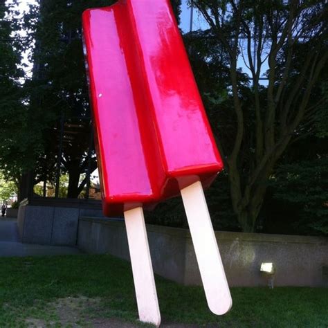 Popsicle Sculpture Belltown Seattle Wa