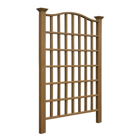 New England Arbors Concord Vinyl Lattice Panel Trellis ...