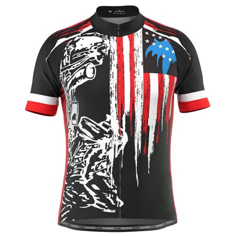 Mens Honor The Fallen Usa Flag Short Sleeve Cycling Kit Only 9499