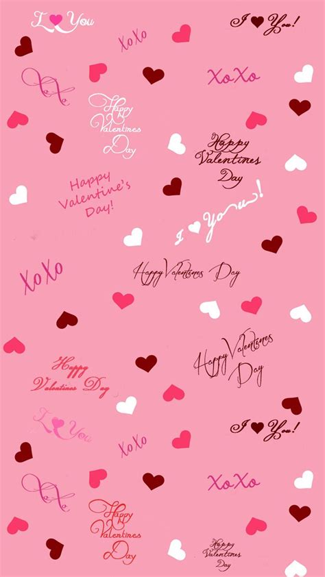 Valentines Day Pattern Wallpapers Wallpaper Cave