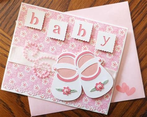 Handmade baby shower cards cards are the best way to express feelings when you can't say anything face to face. handmade baby card ... letter blocks & shoes from Kate's ...