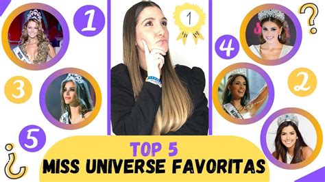 Top 5 Miss Universe Favoritas Debate Final Miss Universo 🥇 Own