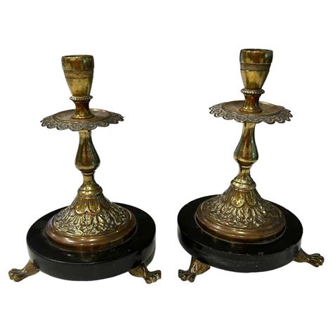 Antique Brass Candlestick Holders 542 For Sale On 1stdibs