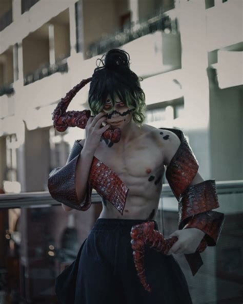 Kimetsu No Yaiba Este Brutal Cosplay De Gyutaro Serviría Para Un Live