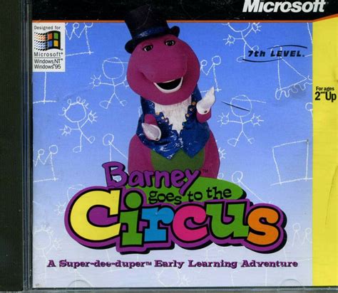 Barney Goes To The Circus 1997 Pc Game Soundeffects Wiki Fandom