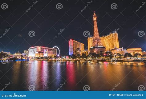 Las Vegas United States March 12 2019 View Of The Las Vegas Strip