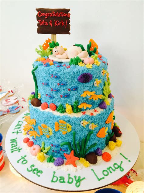 Under The Sea Cake Desserts Birthday Cake
