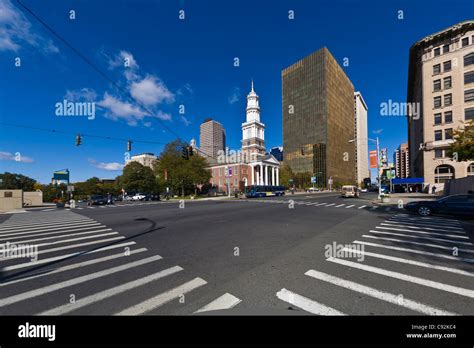 Downtown Hartford Connecticut Stock Photo Alamy