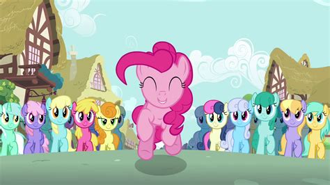 Image Pinkie Pie Leaping Crowd S2e18png My Little Pony Friendship