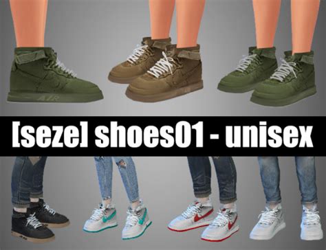 Sims 4 Ccs The Best Sneakers For Males And Females By