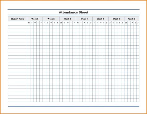 Free Printable Attendance Calendar Ultimate Printable Calendar Collection