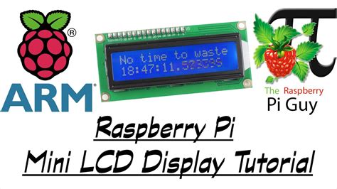 Raspberry Pi Mini LCD Display Tutorial YouTube