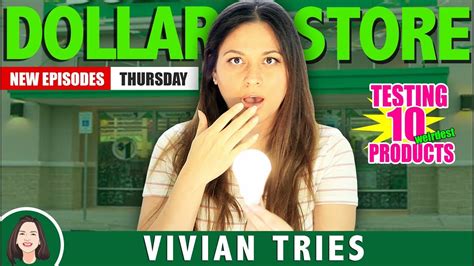 10 Weird Dollar Store Items Vivian Tries Haul Youtube