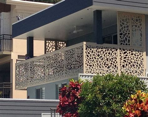 Give Your Balcony A Facelift Powdercoated Durable 3mm Thick Aluminium Privacy Screens By