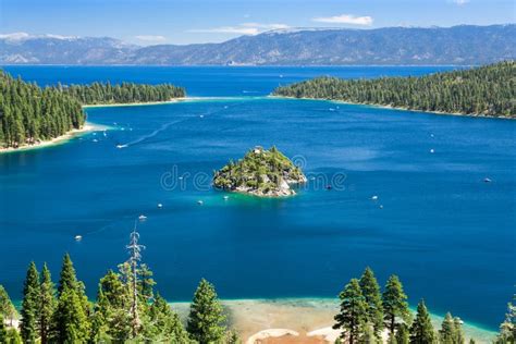 Emerald Bay Lake Tahoe Stock Image Image Of America 43023933