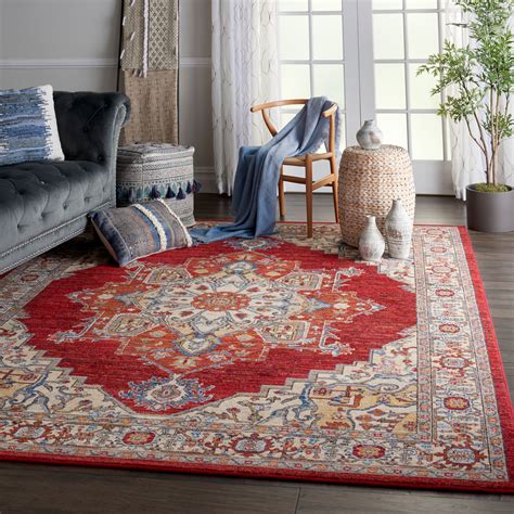 Extra Large Xxl Red Rugs Free Uk Delivery Rugs Direct