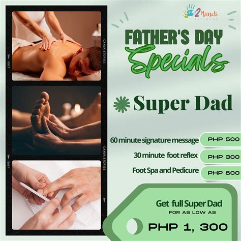 💚 T Your Dad Our Fathers 2 Hands Massage Eastwood