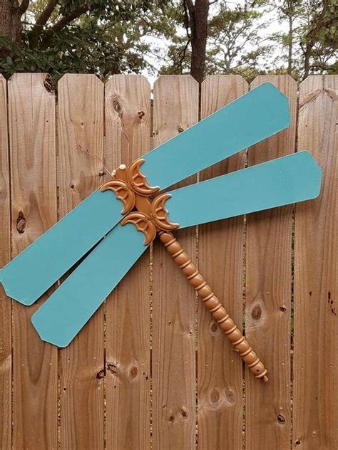 Pin By Sharon Smith On Outdoor Dragonfly Yard Art Ceiling Fan Crafts