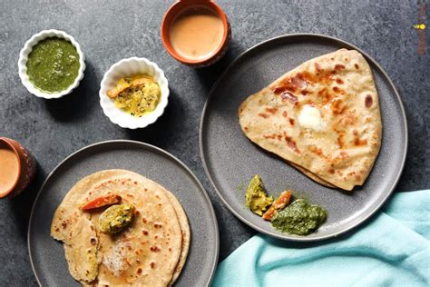 Paratha Recipe Pan Fried Indian Flatbread Piping Pot Curry