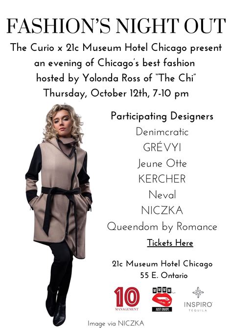 Curio X 21c Chicago Present Fashions Night Out — The Curio