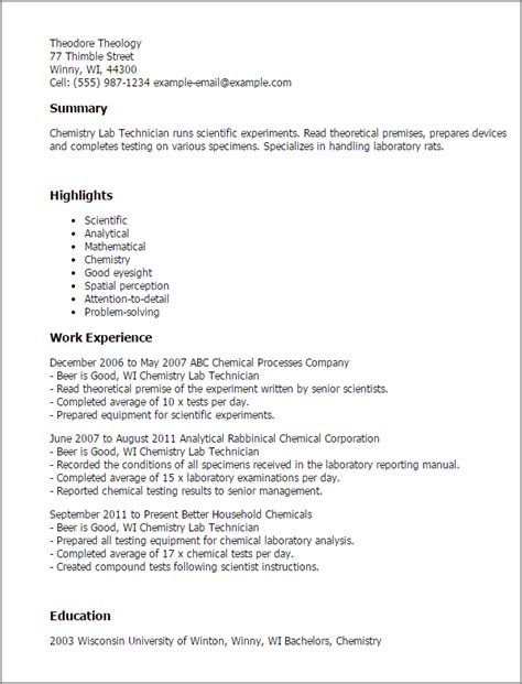 Free resume examples for medical lab tech jobs: Phlebotomy Resume Sample | Template Business