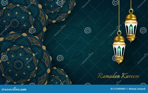 Ramadan Banner Background Design Vector Illustration Stock Vector