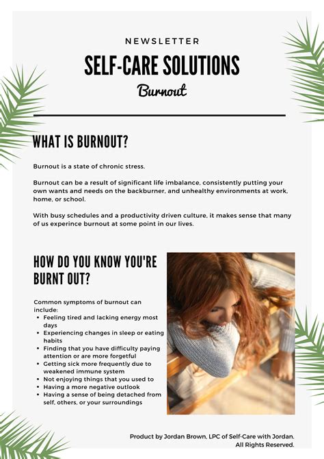 Burnout & Burnout Prevention (PDF)