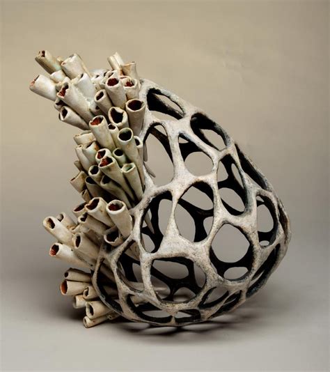 Jenni Ward Ceramic Sculpture Nest Series Organic Sculpture