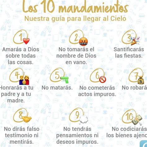 ️ Descubre Los 10 Mandamientos De La Biblia Guía Completa En Marzo Del 2024