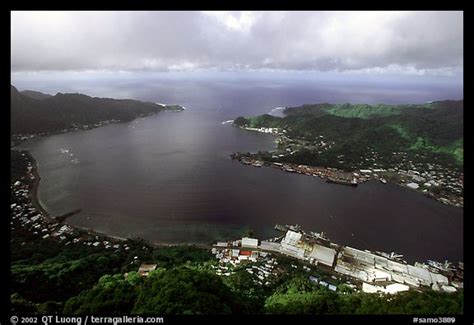 Picturephoto Pago Pago Harbor Seen From Mount Alava Pago Pago