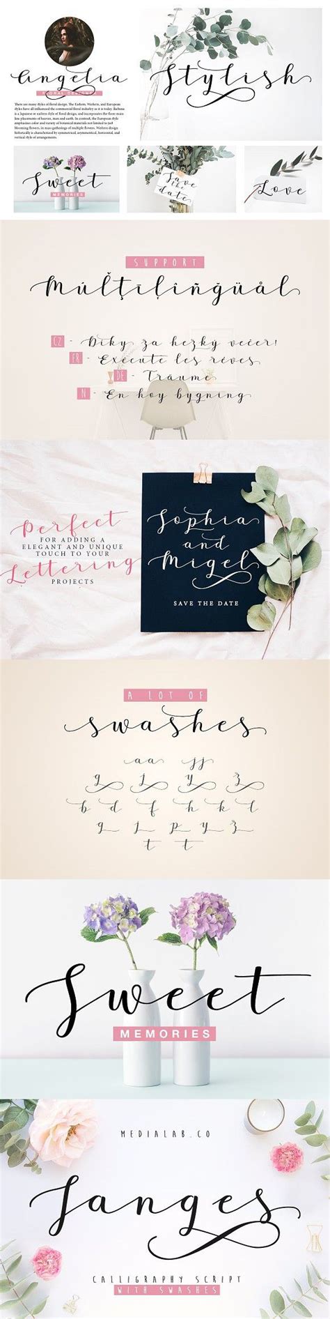 Janges Script Wedding Fonts Wedding Letters New Fonts