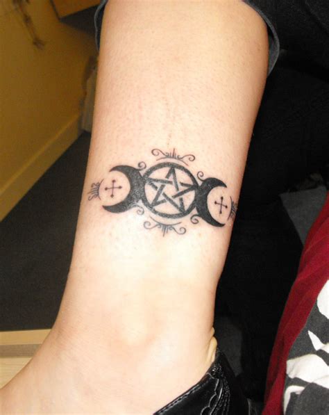 Wiccan Tattoos On Pinterest Pagan Tattoo Pentacle And Wiccan