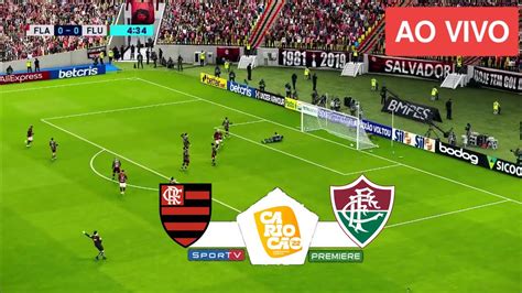Flamengo X Fluminense Ao Vivo Com Imagens Jogo De Hoje Assista