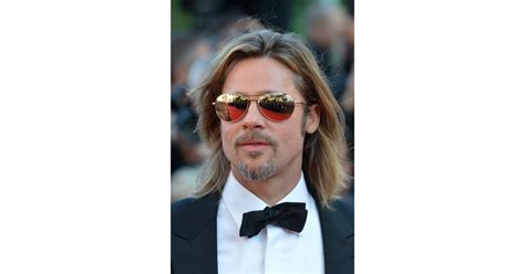 Brad Pitt Male Celebrities Who Have Long Hair POPSUGAR Beauty
