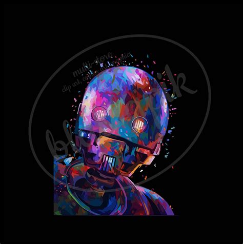 Download Star Wars Vector SVG / Droid K-2so svg / Last Jedi / Colorful Star Wars / Printable / Clipart ...