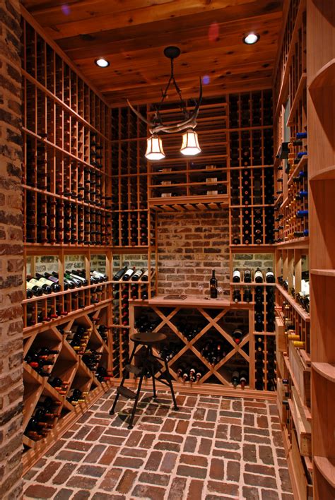 The chandras of atlanta, georgia, had a room in their home that was created by the former owners as a smoking room. Old World Styling - Wine Cellar - Atlanta - by Richard ...