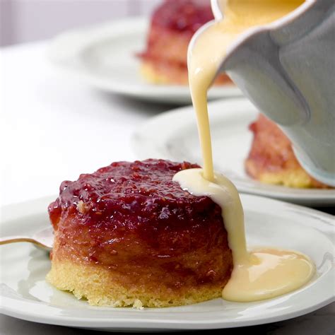Steamed Raspberry Jam Puddings Recipes Cuisinart
