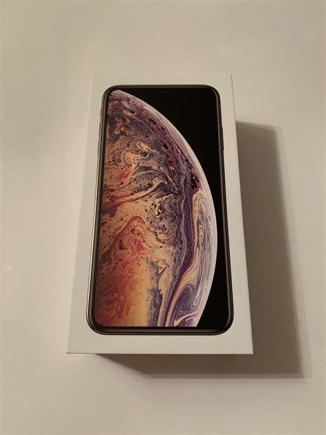 Box Only Apple Iphone Xs Max Space Grey 64gb Empty Box Only No Phone