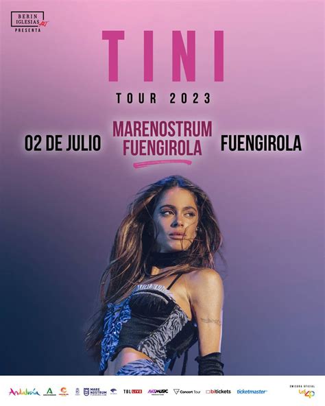 La Actriz Cantante Y Compositora Tini Arranca El 24 De Junio En El Coliseum De A Coruña Su Gira